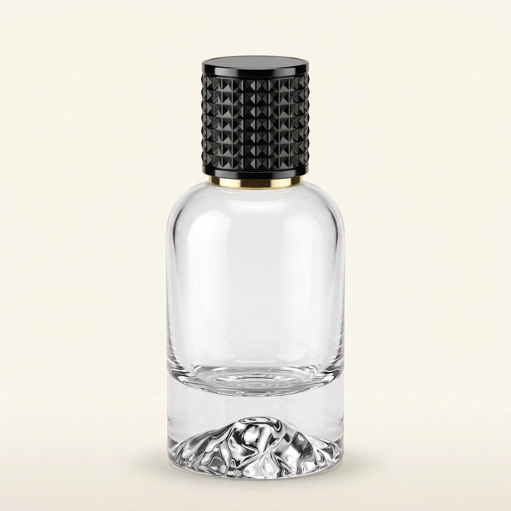 50 ml Dağ model boş parfüm şişesi - kapak seçeneği 2